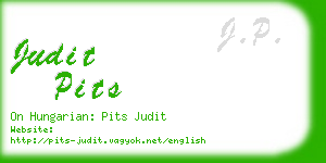 judit pits business card